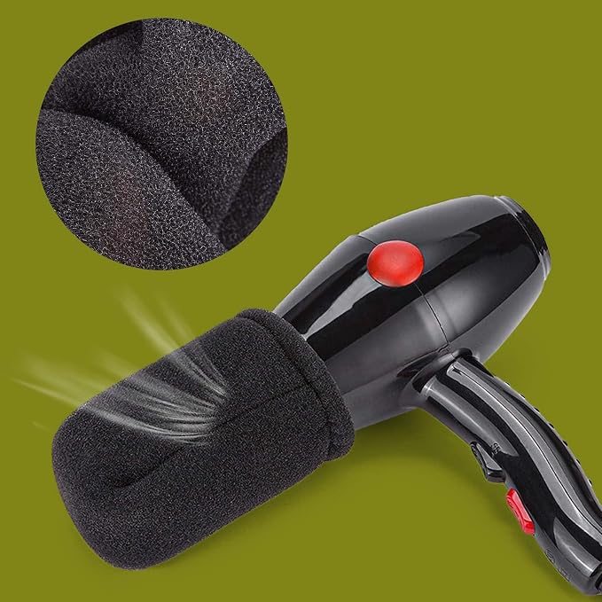 2Pcs Sock Diffuser for Hair Dryer, Universal Diffuser Hair Dryer Attachment Sock Curly Hair Blow Dryer with Diffuser for Curly Hair Diffuser Cap, Fits Most Every Size Blow Dryer
