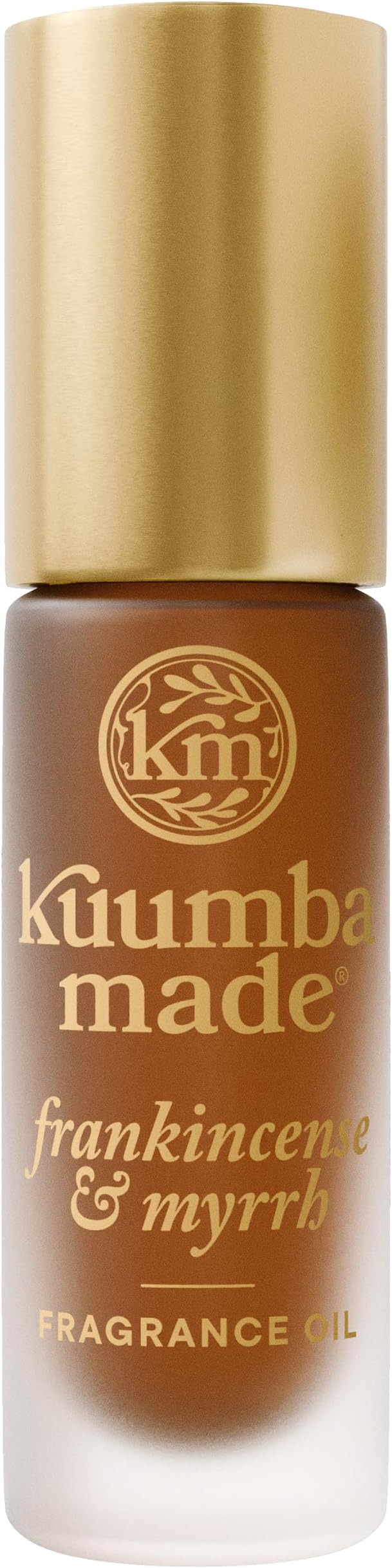 Kuumba Made Frankincense & Myrrh Fragrance Oil, Long-Lasting Scented Oil Perfume Roller, Vegan, Alcohol-Free, 0.15 Fl Oz