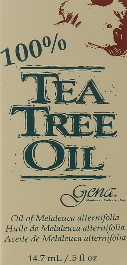 Gena Spa Products 100% Tea Tree Oil, .5 fl oz (one bottle)