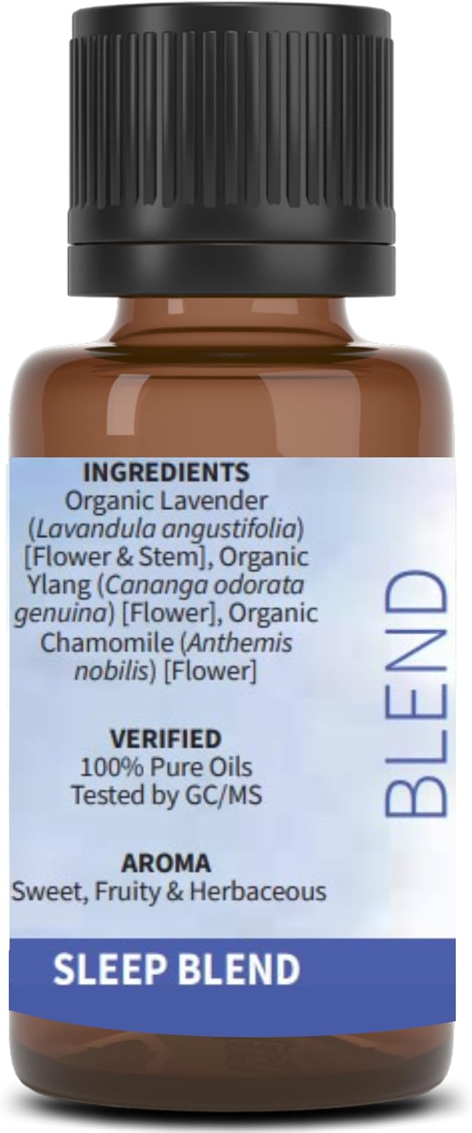 Garden of Life Essential Oil Sleep Blend – 100% Pure Lavender, Ylang Ylang & Chamomile Essential Oil for Diffuser, Home, Skin & Body Care, Calming and Peaceful, USDA Organic, Non-GMO, 0.5 fl oz