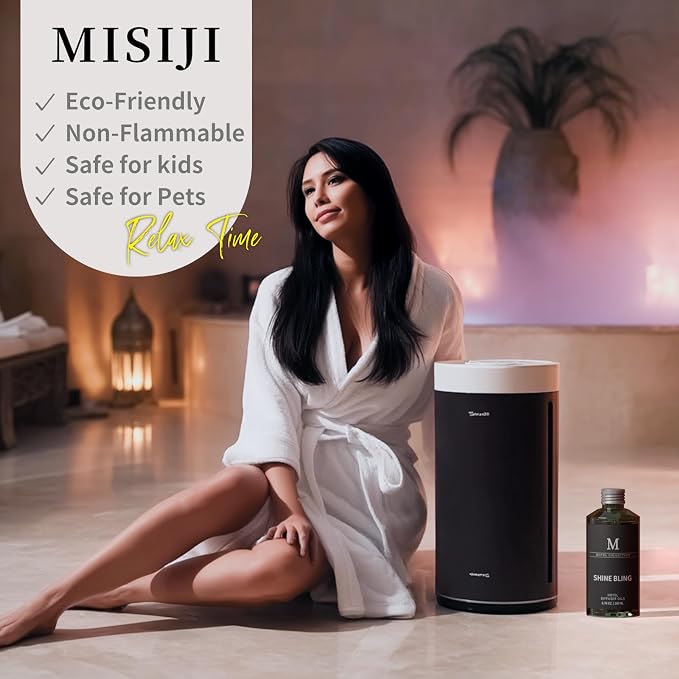 Hotel Collection Diffuser Oil- 6.76 Fl Oz/200ML-Shine Bling,Luxury Essential Oils for Diffuser Refill & Machines,Bigger Bottle, Bolder Aroma, Longer Lasting