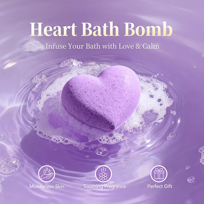 Birthday Gift for Women - Luxury Spa Self Care Kit for Her - Perfect Birthday Gifts for Wife Mom Girlfriend Sister - Relaxing Spa Experience with Blanket Candle Bath Bomb Tumbler - Purple Gift Box