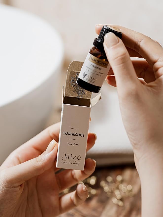 Frankincense Essential Oil, 100% Natural & Pure Essential Oils for Diffusers for Home, Diffuser Oils Scents, and Aromatherapy, Diffuser Oils Scents for Home, 10ml-0.33 fl oz