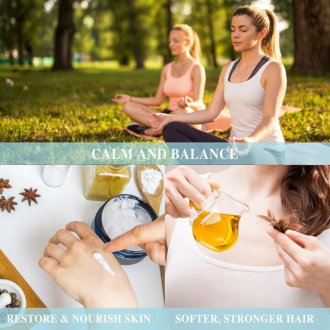Jasmine Essential Oil 30ML/ 1.01FL.OZ, MAYJAM Pure Jasmine Oil Aromatherapy Essential Oil for Massage, DIY Soap, Ideal for Home Yoga Use