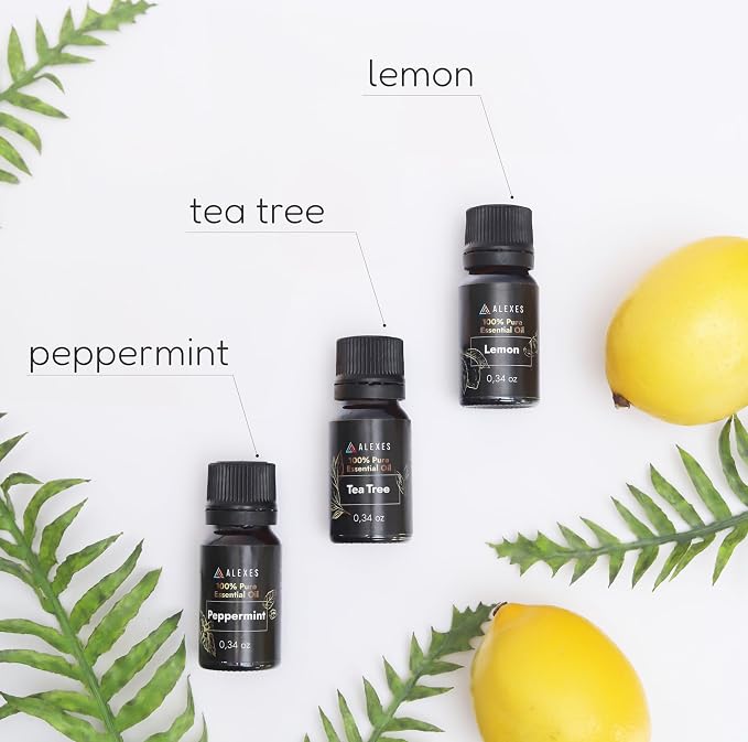 Fragrance Oil Set 9 Bottle Pack 0.34 oz - Therapeutic Grade Oils Gift Set - Premium Aromatherapy Oils – Pure Organic Essential Oil Set for Diffuser - Liquid Fragrance Oil
