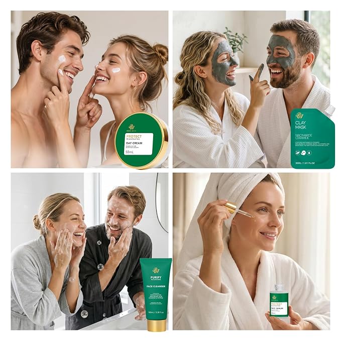 Gifts for Women & Men, Eucalyptus 32 Pcs Home Spa Basket Gift Set for Women & Men, Self-Care Relaxation Set, Face Skin Care Kit, Bath & Body Gifts Basket, Birthday, Christmas, Valentines, Anniversary