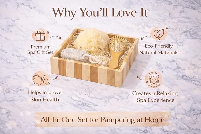 Deluxe Spa Gift Set – Enhanced Relaxation Kit with Accessories