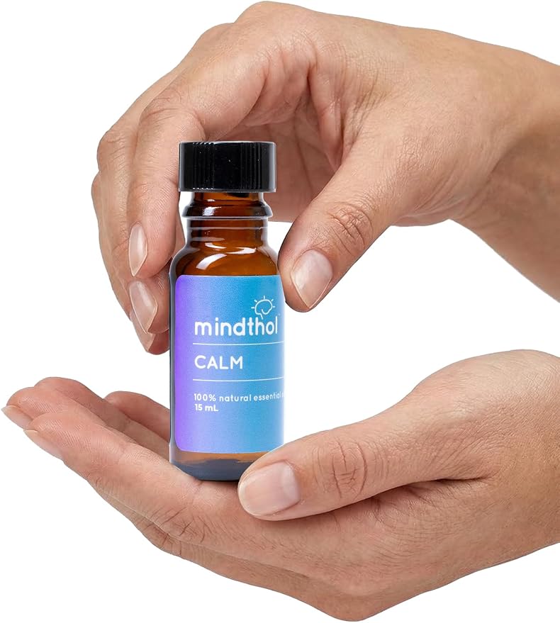 Calm Essential Oil 15ml - 100% Pure Blend for Relaxation, Emotional Balance & Calm Focus - Lavender, Chamomile, Bergamot & Sandalwood