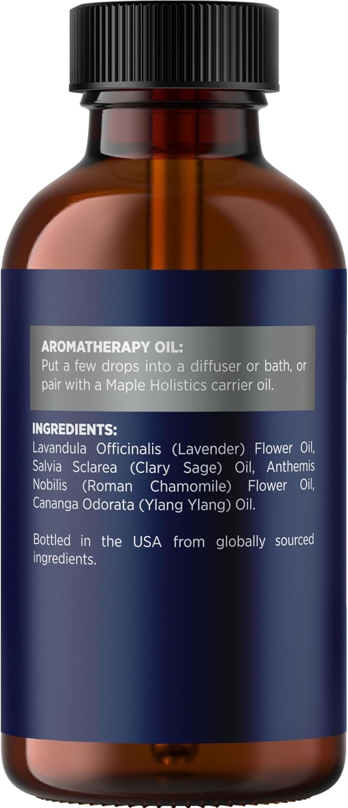 Sleep Essential Oil Blend for Diffuser - Dream Essential Oils for Diffusers Aromatherapy and Relaxation with Clary Sage Ylang-Ylang Roman Chamomile and Lavender for Sleep Time Support (2 Fl Oz)