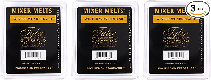 Winter Wonderland Mixer Melts by Tyler CandleSET of 3