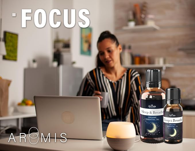 ArOmis Sleep & Breathe Essential Oil - 100% Pure Therapeutic Grade - Undiluted, Premium Oil - 150 Micron Filtered, Perfect for Aromatherapy Diffusers (30ml / 1 fl oz)