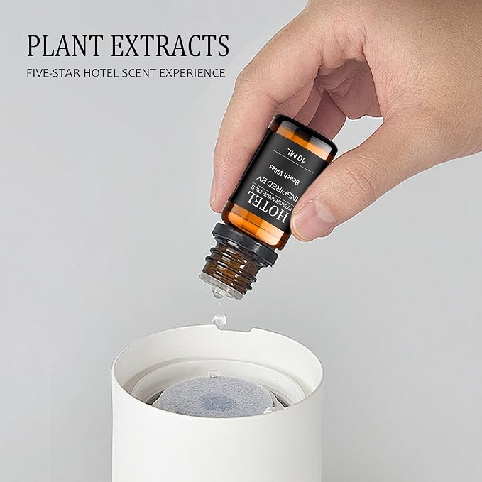 Hotel Collection Diffuser Essential Oil Gift Set,Hotel Scents for Home,Stress Relief Air Freshening,My Way,The Beach Villas and Other Luxury Hotel Scents