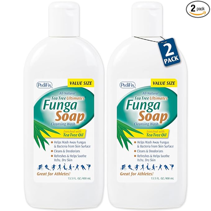 Pedifix FungaSoap Cleansing Wash - 13.5 fl. oz (Packaging May Vary) (Pack of 2)