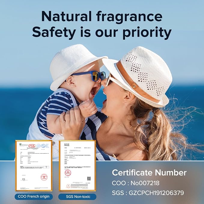 Ceeniu Car Air Fresheners - F26/F39 Dedicated Perfume Refill - 45ml - Can be Used for 2~6 Months - Made with Natural Plant Extracts - French Imported Fragrance - 17 Varied Scents Available