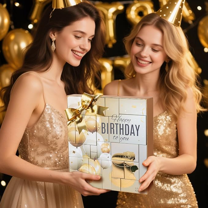 24Pcs Happy Birthday Gifts for Women Mom - Birthday Presents Spa Gift Set