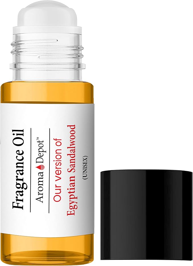 Egyptian Sandalwood Fragrance Oil 30 ml. Perfume Skin Oil, Scented Oil, is Great for Candles, Bath Bombs, Body Butters, Creams & Lotions. Few Drops in The Diffuser, Burners, or Warmers.