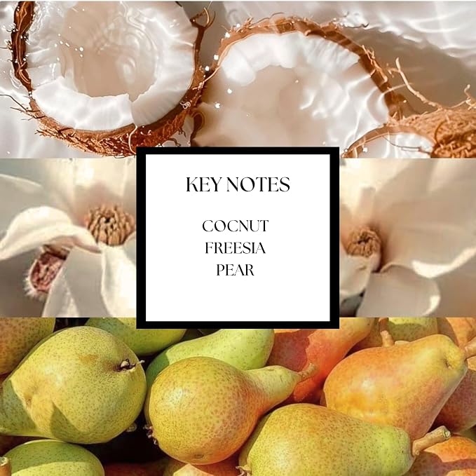 Hotel Inspired Home Perfume Collection -The Beach Hotel Scent – Luxury Essential Oil Blend for Diffusers (150mL/5.1 Fl Oz) Aroma with Pear, Freesia & Bergamot | Premium-Grade Oil, Made in USA