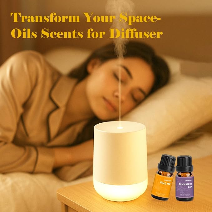 AmaKane Fragrance Oils Set, Essential Oils for Diffuser, Fragrance Oil for Candle Making, Soap Making Scents, Aromatherapy Oils 6x10ml, Feminine