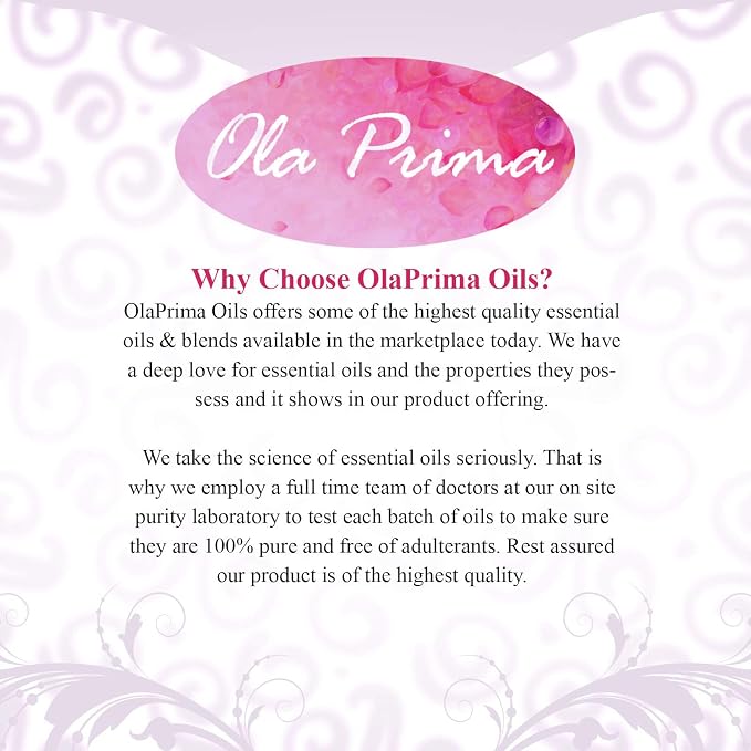 Ola Prima Rosemary Essential Oil - Pure Rosemary Oil (8 Fluid Ounces)