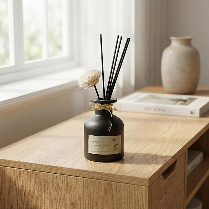 Reed Diffuser, Verbena Citrus, 4.4 fl oz, Invigorating Luxury Scent for Home & Office