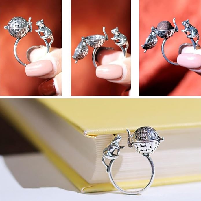 Trendy Accessory Stainless Steel Diffuser Rings for Essential Oils Perfect for Daily Wear Date Wome