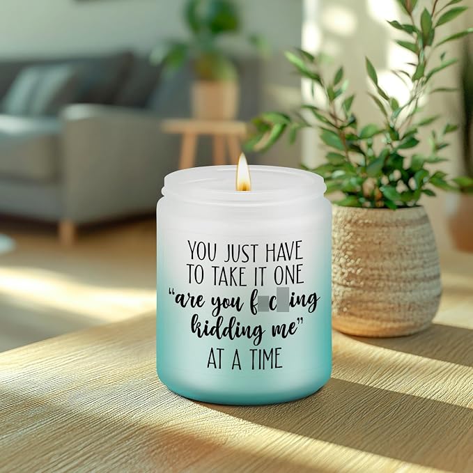 LEADO Candles, Boss Lady, Coworker Gifts for Women, Men - Cool Ideas, Funny Mothers Day Gifts for Coworkers, Best Friend, Mom, Employee - Sarcastic, Work, Birthday Ideas for Boss, Female, Male, Woman