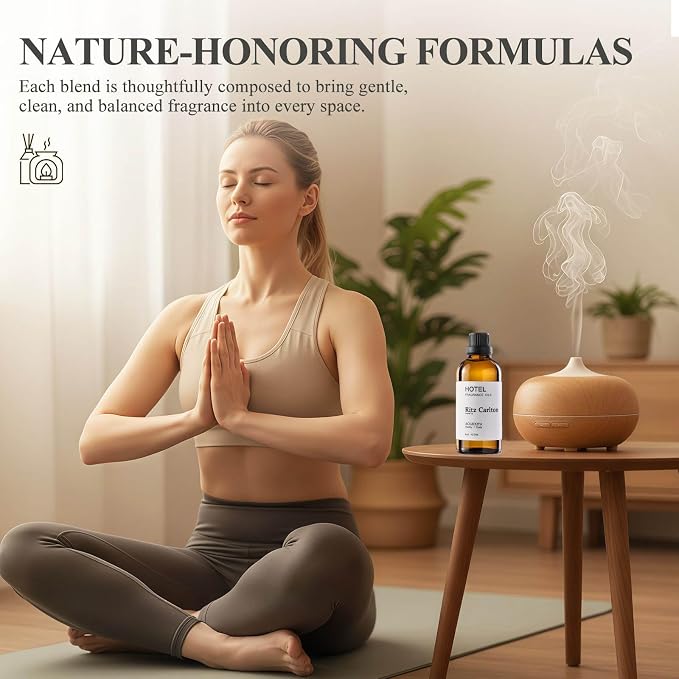 Hotel Scent Essential Oil Hotel Collection Waterless Diffuser Oil - Premium Fragrance Oil for Ultrasonic and Waterless Diffusers and Crafting - 4 Fl Oz