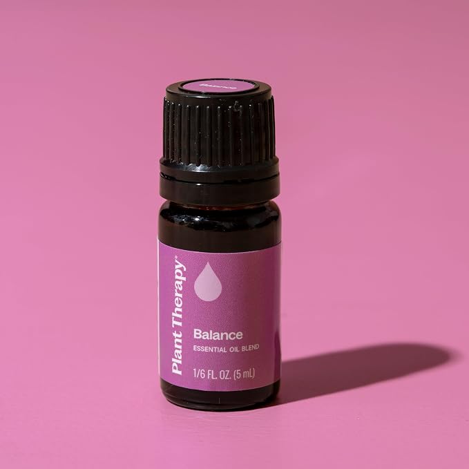 Plant Therapy Balance Essential Oil Blend 5 mL (1/6 oz) 100% Pure, Undiluted, for Women’s Health and Emotional Support
