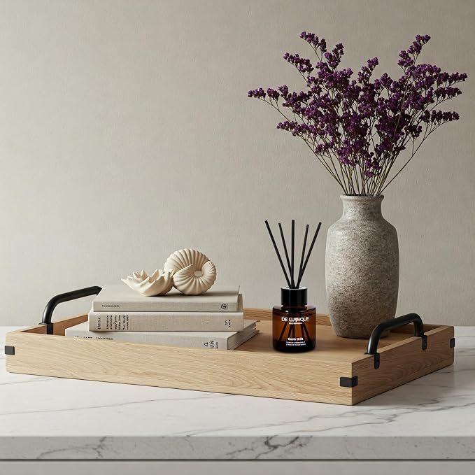 Oasis Drift Scent Luxury Reed Diffuser for Home – Long Lasting Home Fragrance Diffuser with Lavender, Marine, Watermelon & Ozone – Premium Essential Oils – 50ml