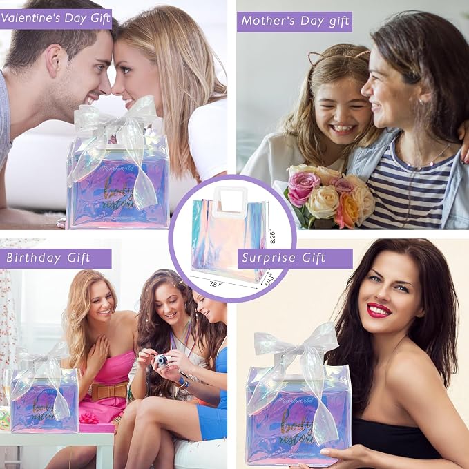 Mother's Day Gift, Spa Kit for Women, 12 Pcs Luxury Bath Skin Care Shower Bath Set, Spa Gift Sets with Reusable Bag, Bath Bomb, Christams Birthday Gifts for Teen Girls, Her, Mom