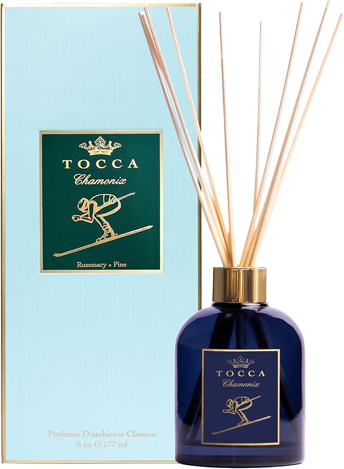 TOCCA Chamonix Reed Diffuser, 6oz - Rosemary & Pine Scented
