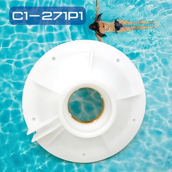 C1-271P1 Diffuser for Pentair Sta-Rite Max-E-Pro Series Inground Pool and Spa Pump Models, Fits 3/4HP - 1-1/2HP Pool Pump Diffuser