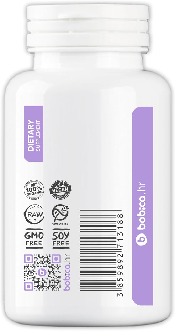 Organic Lavender Capsules - Lavender Pills for Relaxation and Balance - Supports Calm Mind and Body - Natural Supplement - Non-GMO, Gluten-Free – 90 Vegan Capsules