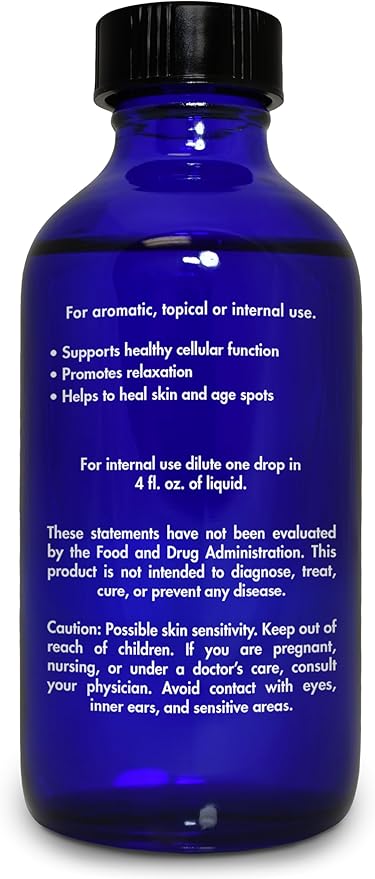 Frankincense Essential Oil, Food Grade, for Face, Dark Circles – 100% Pure, Frankincense, Resin, Oil, Boswellia Serrata, Edible, by Zongle Therapeutics, 4 OZ