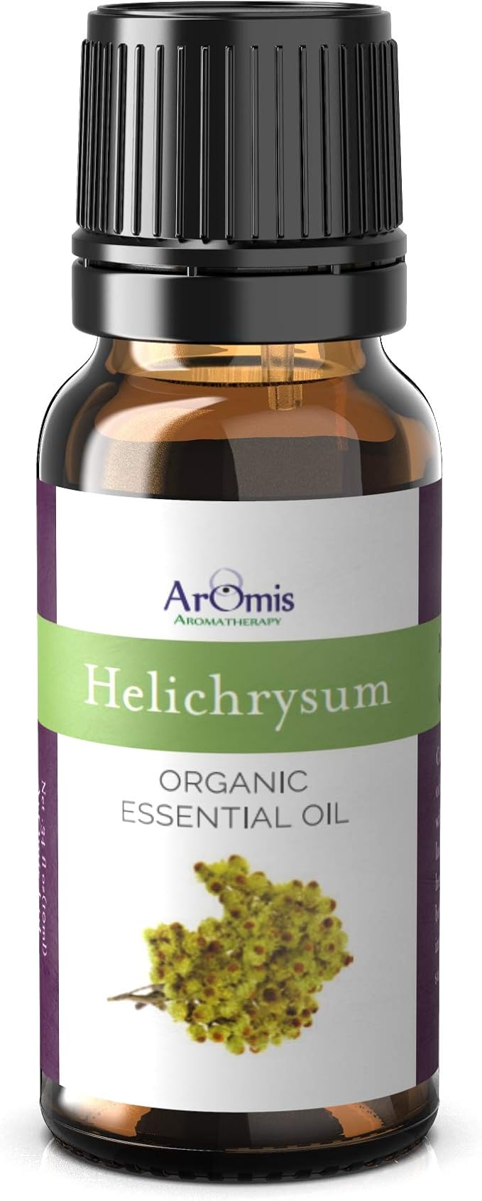 ArOmis Organic Helichrysum Gymnocephalum Essential Oil - Helichrysum G. - Unique Curcumene and Eugenol-Rich Aroma - 100% Pure & Undiluted - 10ml (.34 fl oz)