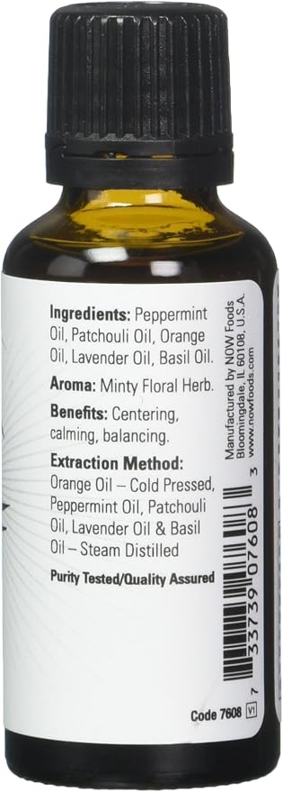 Now Foods Peace & Harmony Oil Blend 1 Fl Oz (Pack of 2)