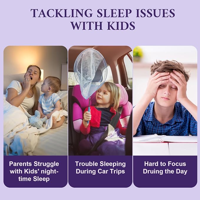 TEAWOO Kids Sleep Patches, Goodnight Sleep Oil Bead Sleeping Aid Patches (30 PCS, Serving Up to 120 Nights), Upgraded Sweet Dream Formula with 100% Natural Plant Ingredients