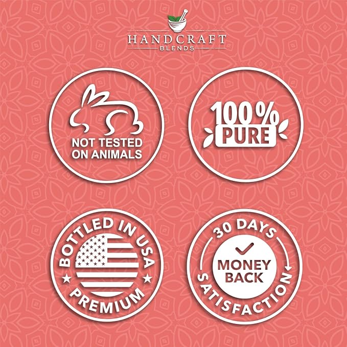 Handcraft Blends Fresh Focus Set: Rosemary and Grapefruit Essential Oils – (2 x 4 Fl Oz) – 100% Pure & Natural – for Diffuser, Aromatherapy, and DIY Projects