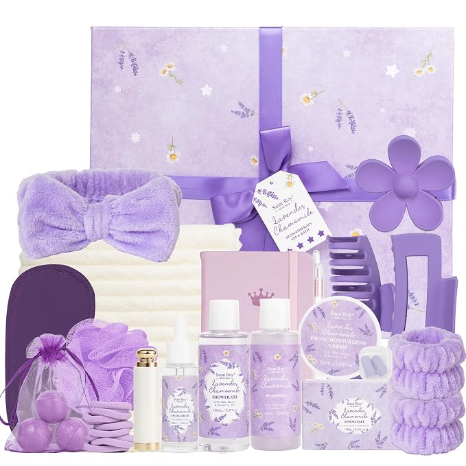 Get Well Soon Gifts for Women, 33 Pcs XXL Bath and Body Gift, Skin Care Set, Self Care Gifts Set, Mother's Day, Birthday, Home Spa Kit, Holiday, Christmas, facial care kit for Mom Her Wife Girlfriend