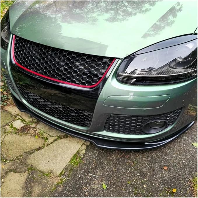 For VW Golf 5 MK5 GTI Jetta GLI 2003-2009 Diffuser Splitter Body Kit Lower Bumper Protector Front Lip Spoiler(Type A)