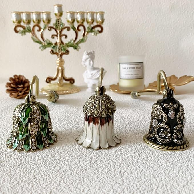 Candle Snuffer, Unique Candle Extinguisher Snuffer, Decorative Candle Extinguisher Metal Candle Tool (White Flower)