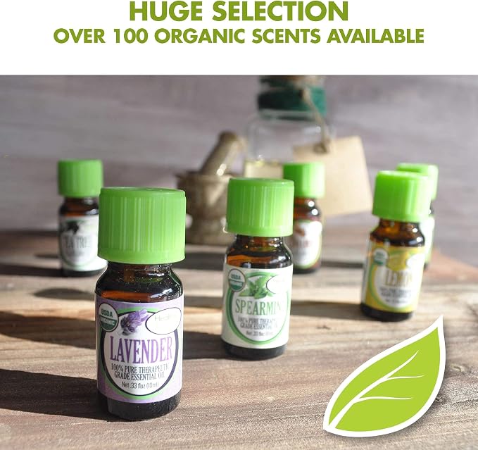 Healing Solutions German Chamomile Essential Oil 0.33 oz (10ml), Organic, Pure & Undiluted, for Hair, Diffuser, & Skin