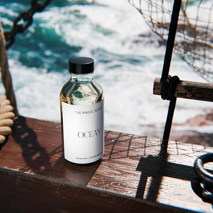 The Magic Scent Ocean Diffuser Oil - Hotel & Home Luxury Scents Inspired by Bali Resort - Oil Scents for Home Designed for Use in All Diffusers - 8.5 fl oz, 250 mL