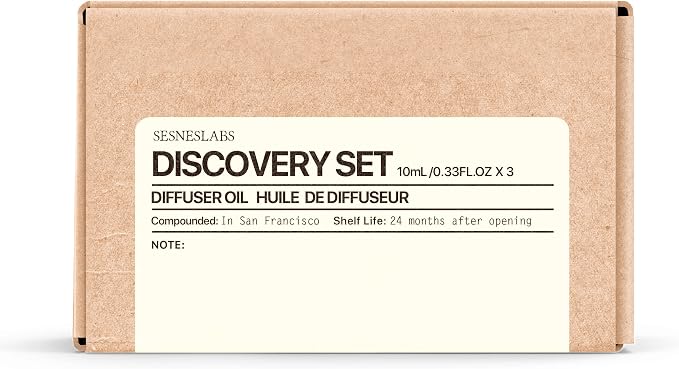 sesneslabs Diffuser Oil Discovery Gift Set, Customized Set, Build Your Own Collection，3x10mL