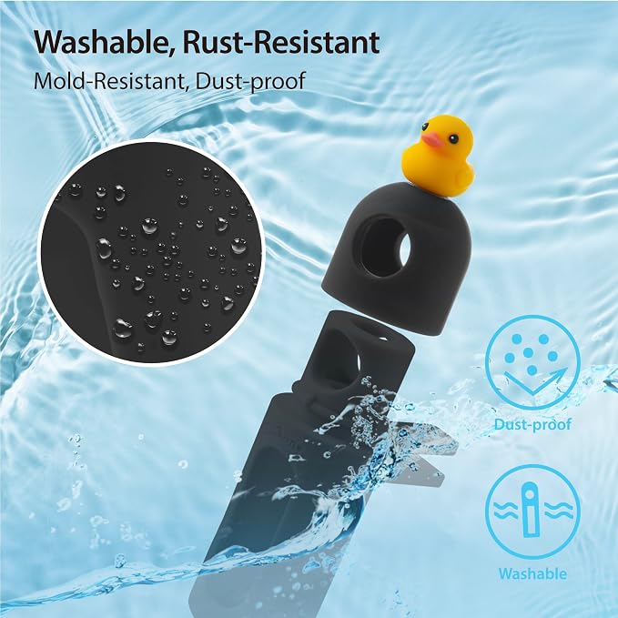 BONE Car Diffuser Clip 2, Essential Oil Diffuser with Vent Clip, Washable Silicone Air Freshener for Car Fragrance, Cute Character Aromatherapy Accessory for Auto Perfume & Decoration (Maru Penguin)