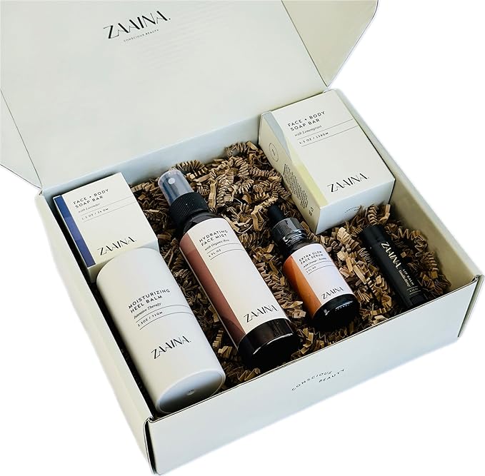 Luxury Spa Gifts for Women – Self Care Gift Basket with Natural Skincare, Relaxation Spa Kit for Her, Birthday Gifts for Women, Get Well Soon Care Package, Gifts for Mom Wife Best Friend