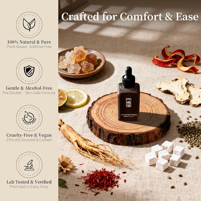 Nourish Digestion Relief Essential Oil Blend – Frankincense, Bergamot & Panax Ginseng for Abdominal Ease, Bloating Relief & Digestive Support – 30ml Natural, Skin-Safe (1.01 Fl Oz (Pack of 1))
