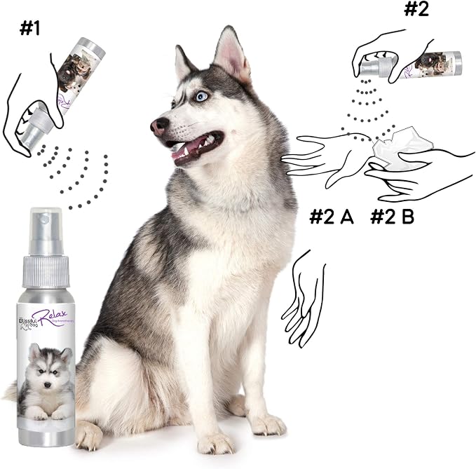 The Blissful Dog Husky Relax Spray Aromatherapy