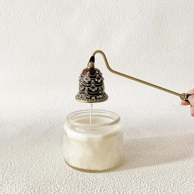 Candle Snuffer, Unique Candle Extinguisher Snuffer, Decorative Candle Extinguisher Metal Candle Tool