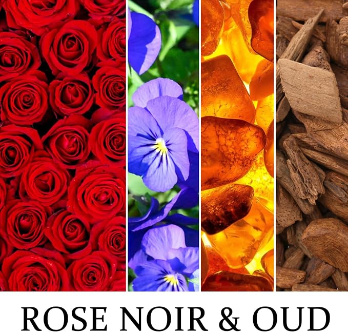 Rose Scented Candles for Women, Stress Relifef Aromatherapy Spa Candle Soy Wax Long Lasting Bath Relaxing Candles